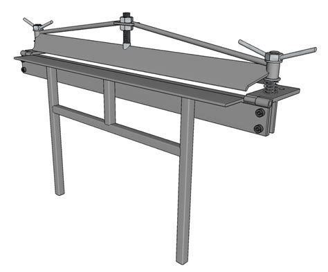 sheet metal brake plans pdf|homemade sheet metal bending brake.